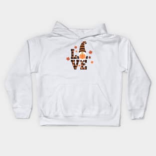 Fall Love Autumn Season Kids Hoodie